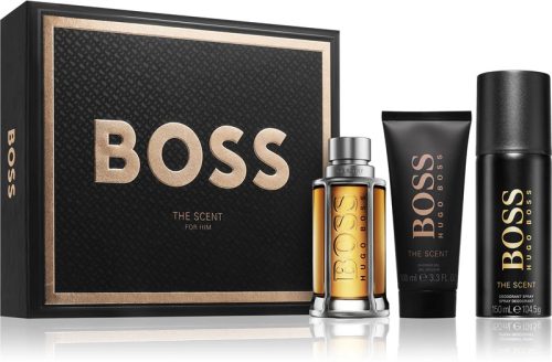 Hugo Boss - Boss The Scent Eau de Toilette Ajándékszett/100ml/150ml/100ml - Férfi