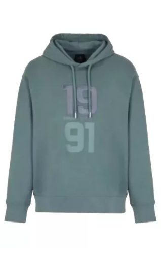 Armani Exchange - Pulóver - Férfi - Zöld - Sötétkék