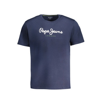 Pepe Jeans - Póló - Férfi - Kék - Szürke