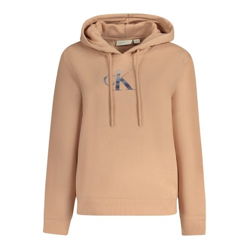 Calvin Klein - Pulóver - Női - Barack - Fekete - Fehér