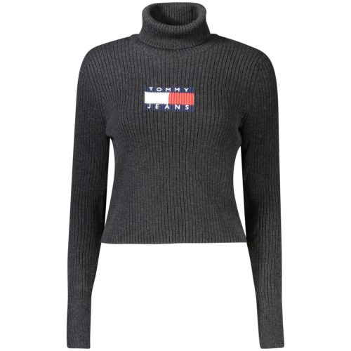 Tommy Hilfiger - Pulóver - Női - Fekete - Bézs