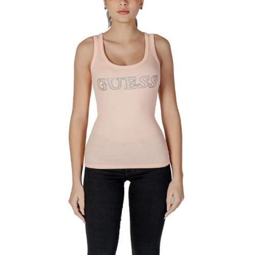 Guess - Top - Női - Rózsaszín - Lila - Fekete - Fehér