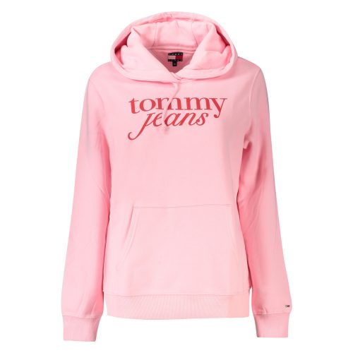 Tommy Jeans Regular Fit - Pulóver - Női - Rózsaszín - Fehér 