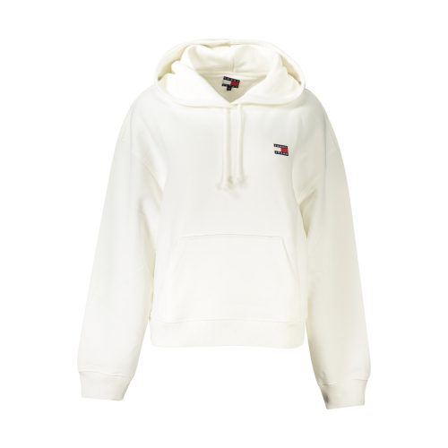Tommy Jeans - TJW BXY BADGE EXT - Pulóver - Női - Fehér - Fekete