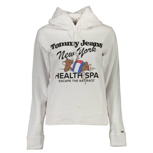 Tommy Hilfiger - Hoodie - Női - Fehér - Fekete