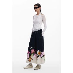 Desigual Midi Szoknya - Női - Fekete