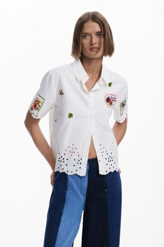 Desigual pamut ing AFRODITA -Női - Fehér