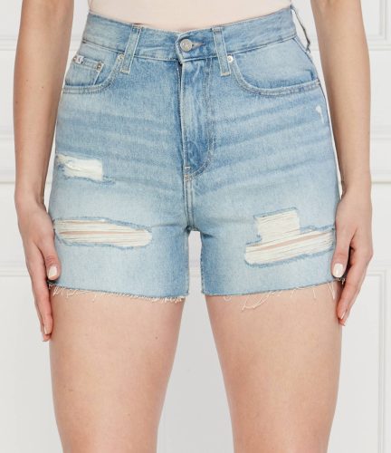 Calvin Klein Jeans farmer rövidnadrág - Női - Világoskék