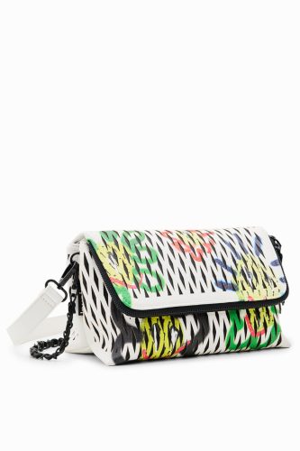 Desigual illusztrációs keresztpántos táska - Női - Fehér